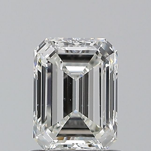 0.9 carat F-VS2 Natūralus Emerald Deimantas (1)