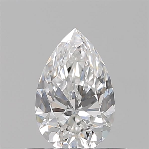 0.5 carat E-VS1 Natūralus Pear Deimantas (1)