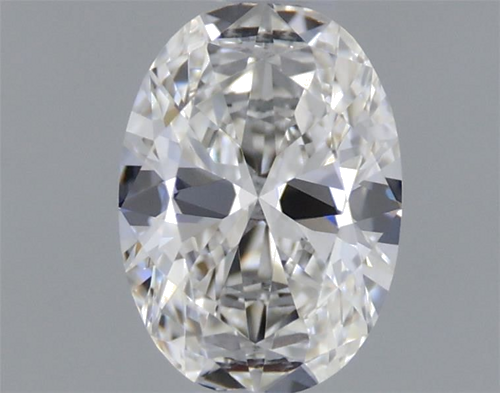 0.46 carat H-VVS1 Natūralus Oval Deimantas (1)
