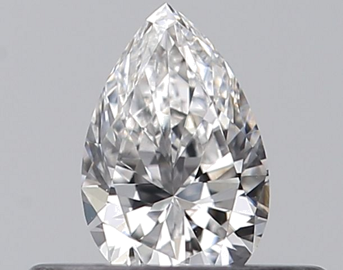 0.25 carat E-VS1 Natūralus Pear Deimantas (1)