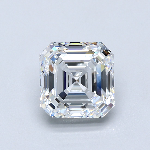 4.52 carat E-VVS1 Natūralus Asscher Deimantas (1)