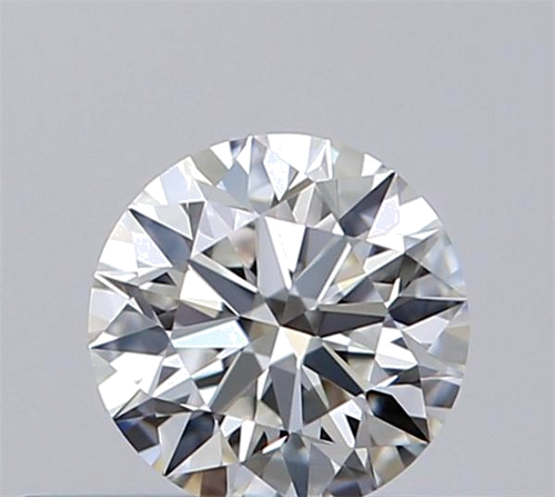 0.32 carat H-VVS1 Excellent cut Natūralus Round Deimantas (1)