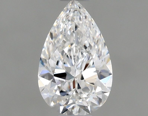 0.52 carat E-VVS1 Natūralus Pear Deimantas (1)