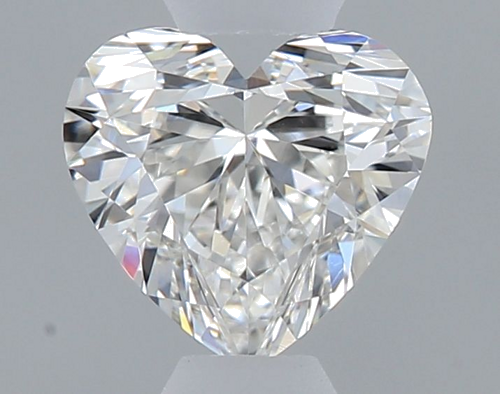 0.3 carat G-VVS2 Natūralus Heart Deimantas (1)