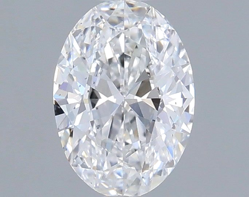 0.5 carat D-VS2 Natūralus Oval Deimantas (1)
