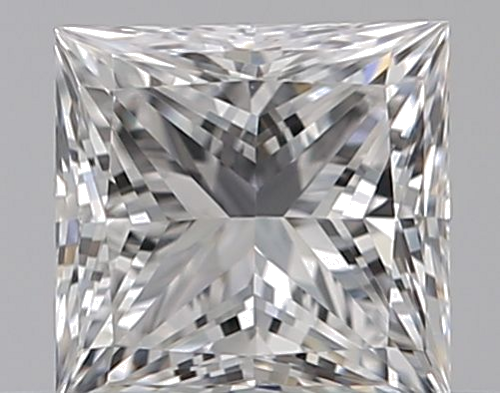 0.31 carat E-VVS1 Natūralus Princess Deimantas (1)