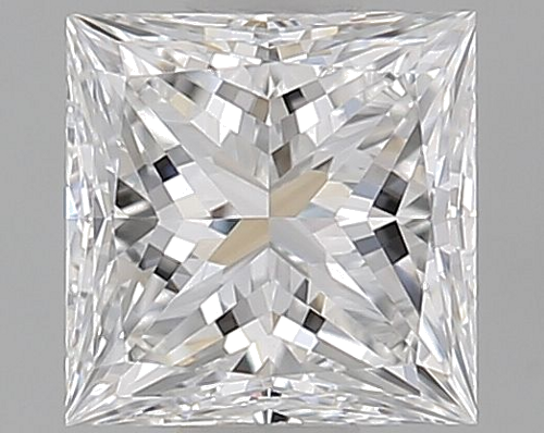 0.51 carat D-VVS1 Natūralus Princess Deimantas (1)