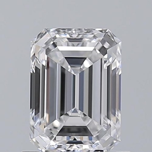 1.01 carat D-VVS2 Natūralus Emerald Deimantas (1)