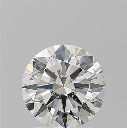 2.01 carat I-SI2 Excellent cut Natūralus Round Deimantas (1)