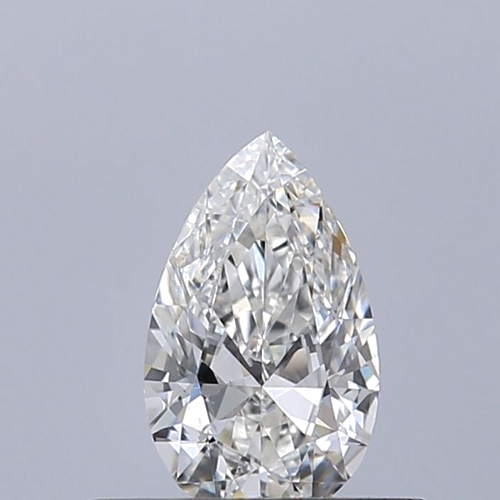 0.3 carat G-VS2 Natūralus Pear Deimantas (1)