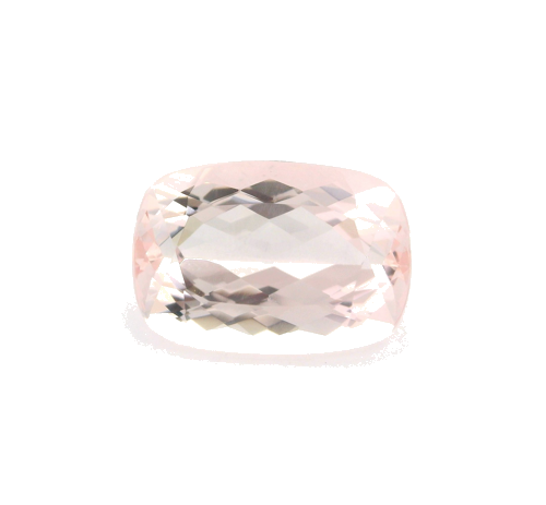 8.96 carat PINK Cushion Morganite (1)
