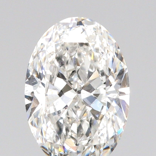 0.5 carat F-SI2 Natūralus Oval Deimantas (1)