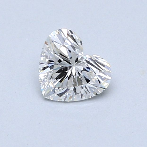 0.5 carat E-SI2 Natūralus Heart Deimantas (1)