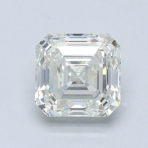 1.51 carat J-VVS2 Natūralus Asscher Deimantas (1)