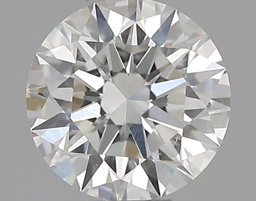 0.36 carat H-IF Excellent cut Natūralus Round Deimantas (1)