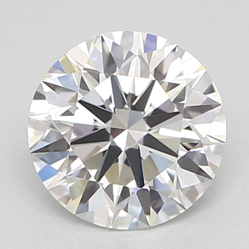 0.52 carat F-VVS1 Excellent cut Natūralus Round Deimantas (1)