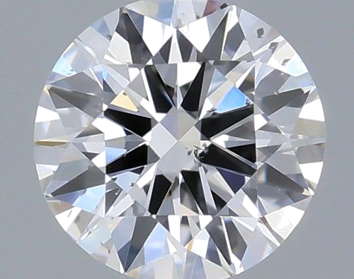 0.37 carat D-SI2 Very Good cut Natūralus Round Deimantas (1)
