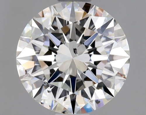 1.07 carat G-SI2 Excellent cut Natūralus Round Deimantas (1)