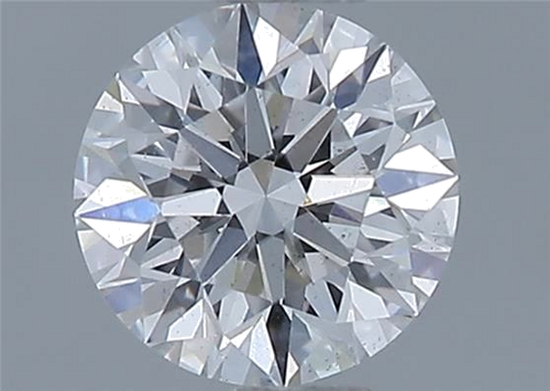 0.51 carat E-SI1 Excellent cut Natūralus Round Deimantas (1)