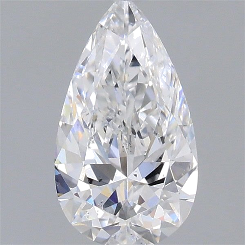 0.51 carat D-SI1 Natūralus Pear Deimantas (1)