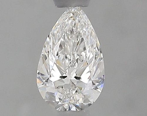 0.51 carat F-SI1 Natūralus Pear Deimantas (1)