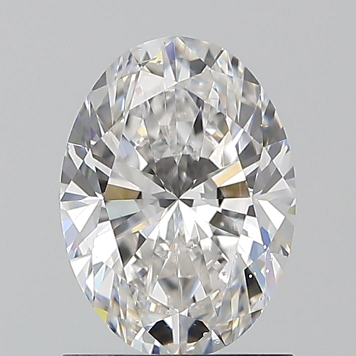 1.2 carat F-SI1 Natūralus Oval Deimantas (1)