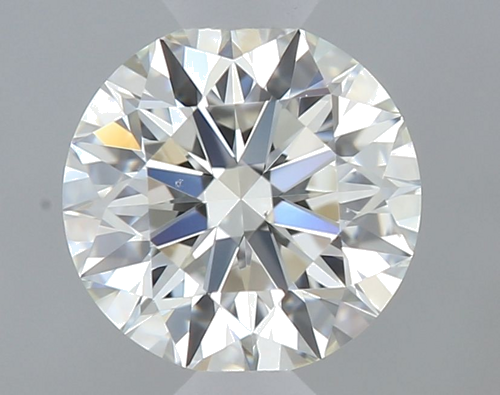 0.52 carat J-VS2 Excellent cut Natūralus Round Deimantas (1)