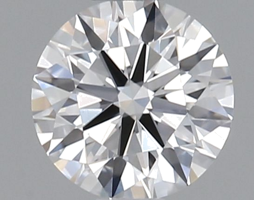 0.41 carat F-VVS2 Excellent cut Natūralus Round Deimantas (1)