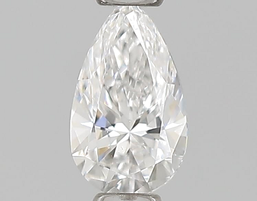 0.3 carat D-VS1 Natūralus Pear Deimantas (1)