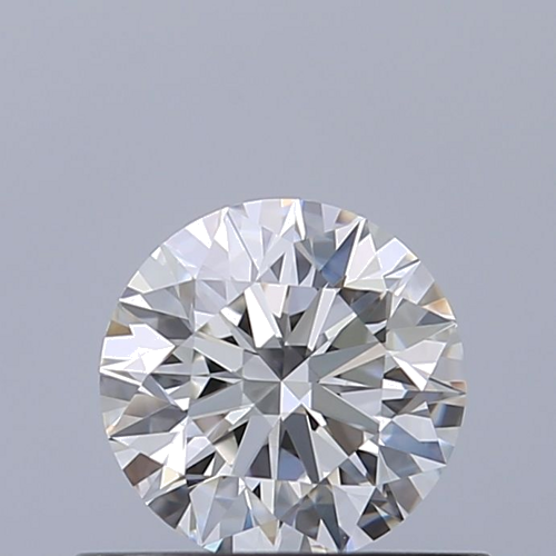 0.53 carat F-VVS2 Excellent cut Natūralus Round Deimantas (1)