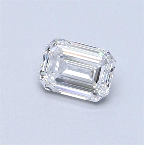 0.53 carat D-VVS2 Natūralus Emerald Deimantas (1)