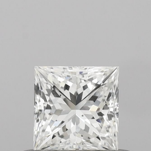 0.42 carat F-VS2 Natūralus Princess Deimantas (1)