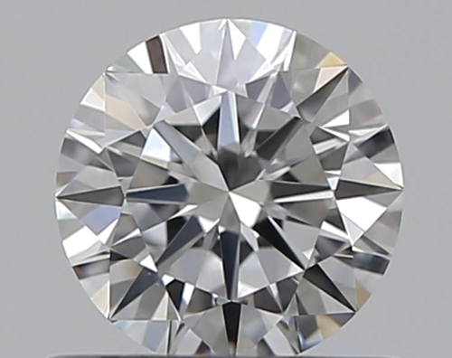 0.51 carat F-VVS1 Excellent cut Natūralus Round Deimantas (1)