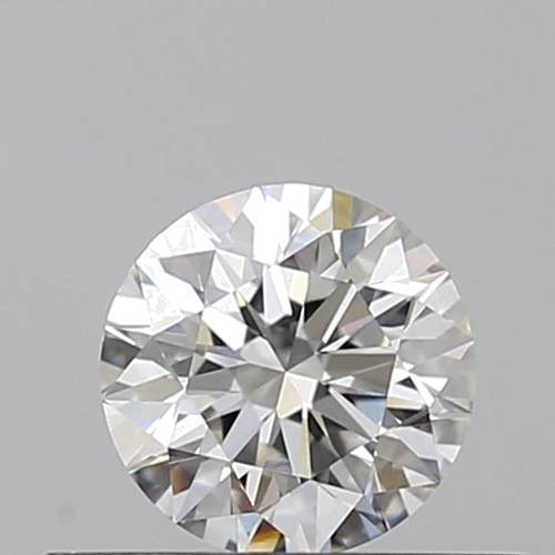 0.37 carat F-VVS2 Excellent cut Natūralus Round Deimantas (1)