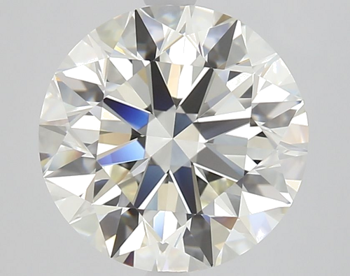 4.03 carat K-VVS2 Excellent cut Natūralus Round Deimantas (1)