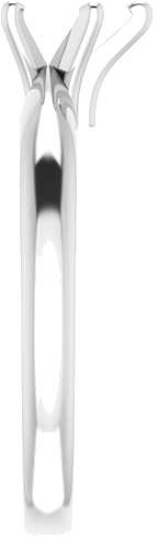 Sužadėtuvių Žiedas „Solitaire“ 585 Baltojo Aukso Pear Shape 6.5mm x 4.5mm (4)