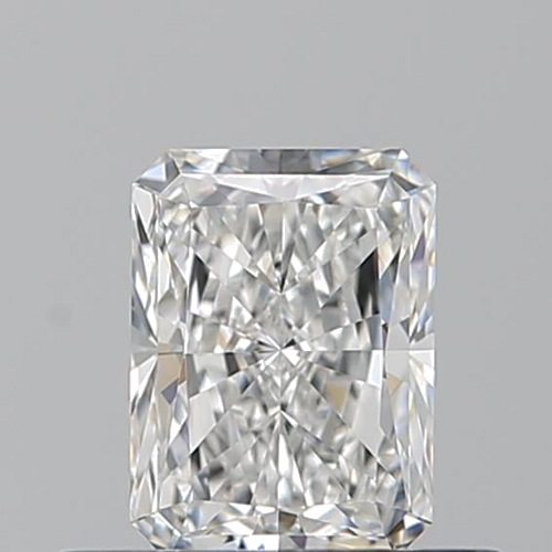 0.52 carat F-VVS2 Natūralus Radiant Deimantas (1)