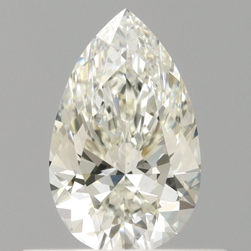 0.51 carat K-VS1 Natūralus Pear Deimantas (1)