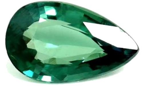 0.49 carat GREEN Pear Alexandrite (1)