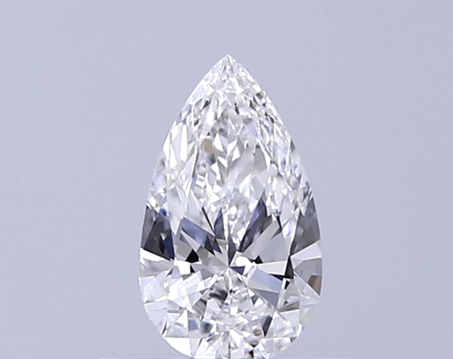 0.5 carat E-VS1 Natūralus Pear Deimantas (1)