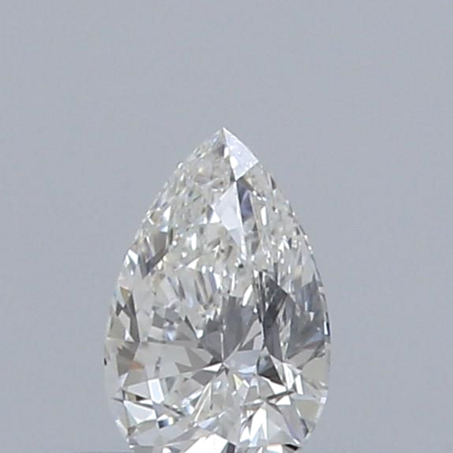 0.25 carat F-VS2 Natūralus Pear Deimantas (1)