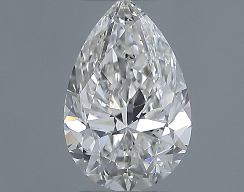 0.51 carat I-SI2 Natūralus Pear Deimantas (1)