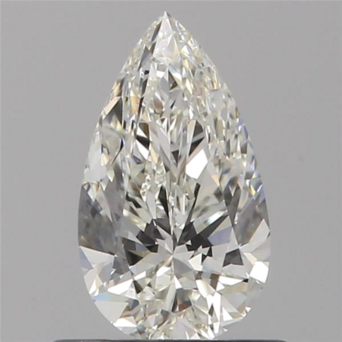 0.59 carat H-VS1 Natūralus Pear Deimantas (1)