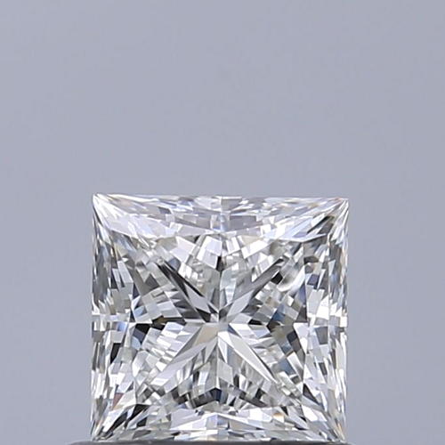 0.66 carat E-VVS1 Natūralus Princess Deimantas (1)