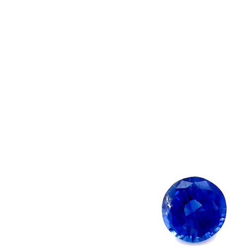 0.47 carat BLUE Round Safyras (1)