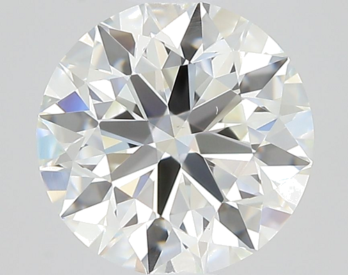 0.61 carat I-VS1 Excellent cut Natūralus Round Deimantas (1)