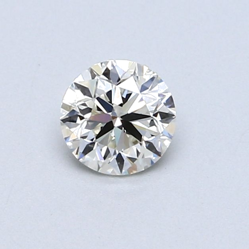 0.5 carat I-VVS2 Very Good cut Natūralus Round Deimantas (1)