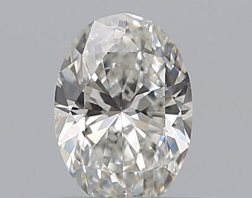 0.4 carat G-SI1 Natūralus Oval Deimantas (1)