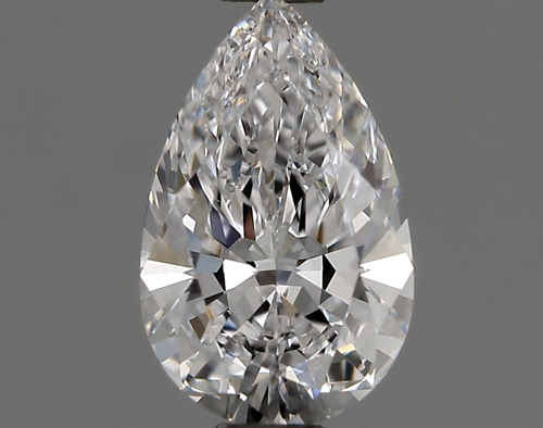 0.57 carat D-IF Natūralus Pear Deimantas (1)