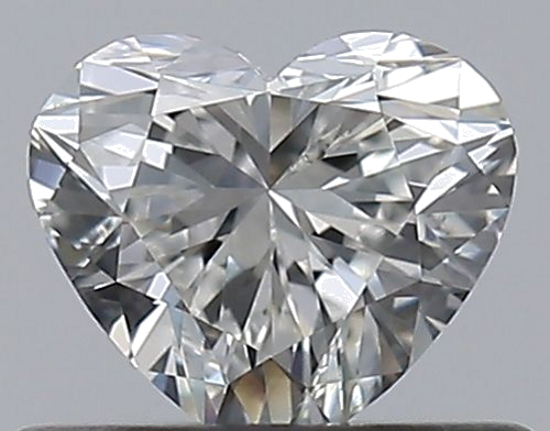 0.41 carat H-VVS1 Natūralus Heart Deimantas (1)